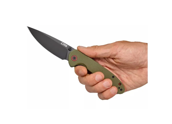 Нож CJRB Feldspar Black Blade Green Фото 2